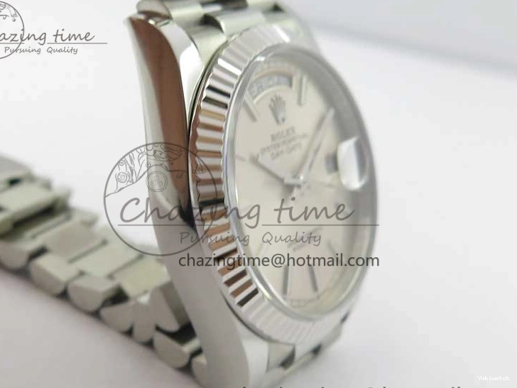 President Best Dial 36 Edition Bp Silver Maker 128239 Bracelet Day-Date SS on 0930